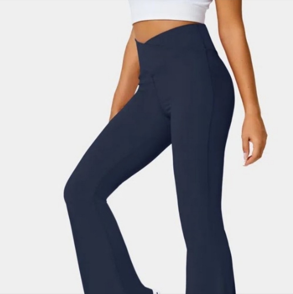 HALARA High Waisted Flare Leggings Sz S